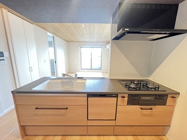 熊本県熊本市中央区壺川2丁目の賃貸マンション203のキッチン