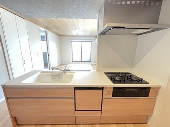 熊本県熊本市中央区壺川2丁目の賃貸マンション303のキッチン