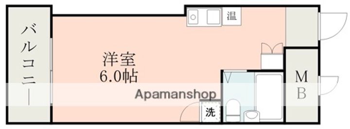 アトール水前寺の間取り