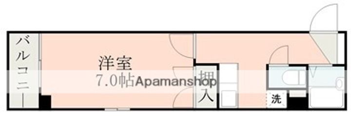 マーカス川鶴の間取り