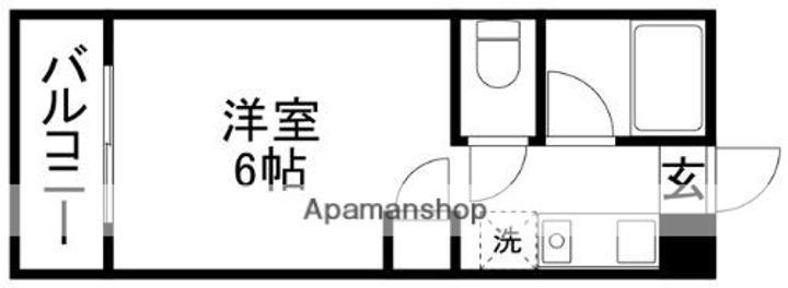 キャッスルマンションの間取り