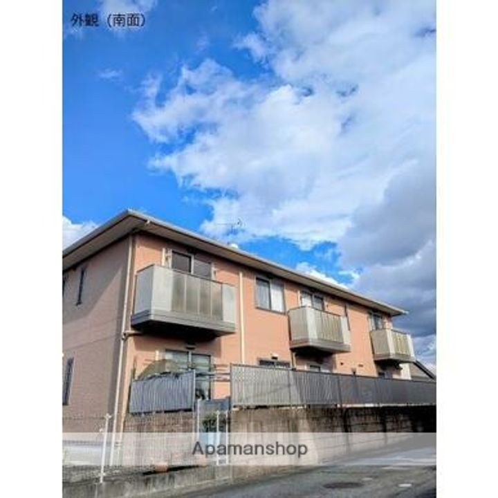 熊本県熊本市南区城南町舞原の賃貸アパートの外観