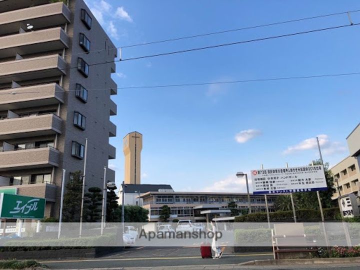 熊本県熊本市東区錦ケ丘の賃貸マンションの周辺