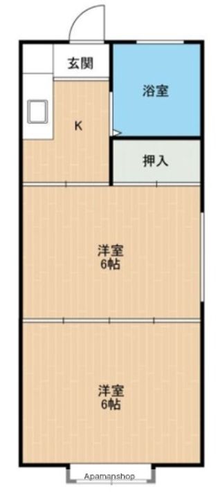 サンリッチ16の間取り