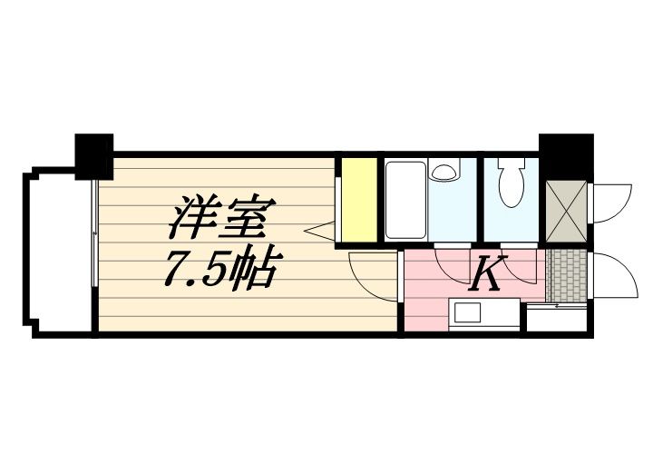 ラ・レジダンス・ド・パルムの間取り