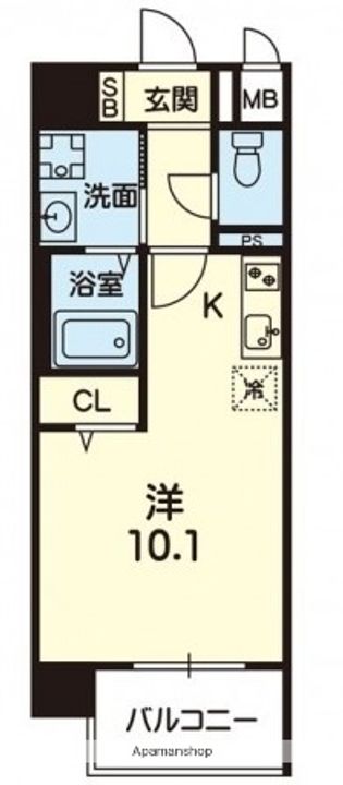 CROIRE Ⅱの間取り