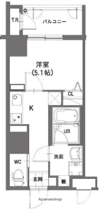 LA CHIC CERISEの間取り