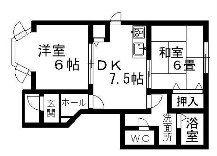 ハッピーライフの間取り