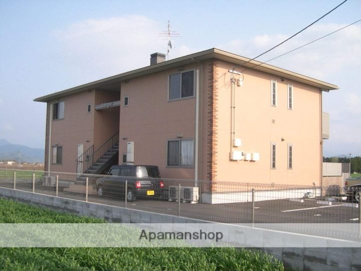 熊本県熊本市南区城南町舞原の賃貸アパートの外観