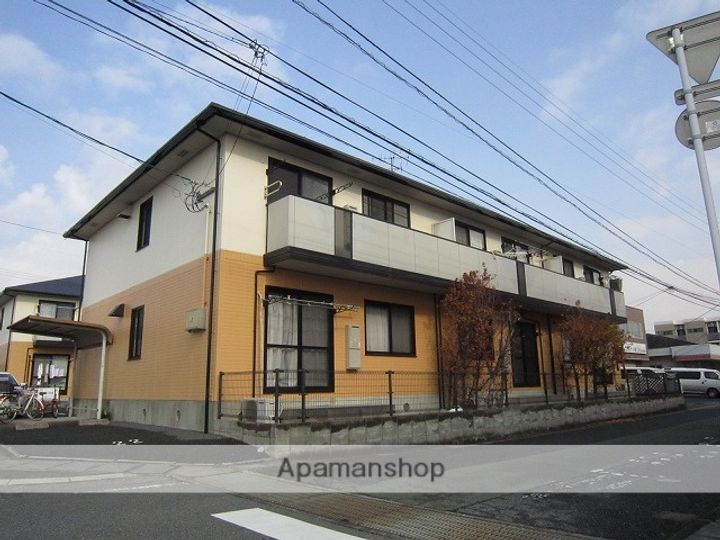 熊本県熊本市南区江越1丁目の賃貸アパートの外観