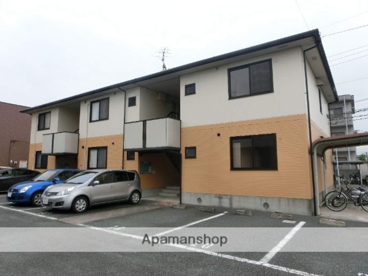 熊本県熊本市南区江越1丁目の賃貸アパートの外観