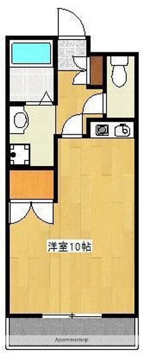 パレット新屋敷の間取り