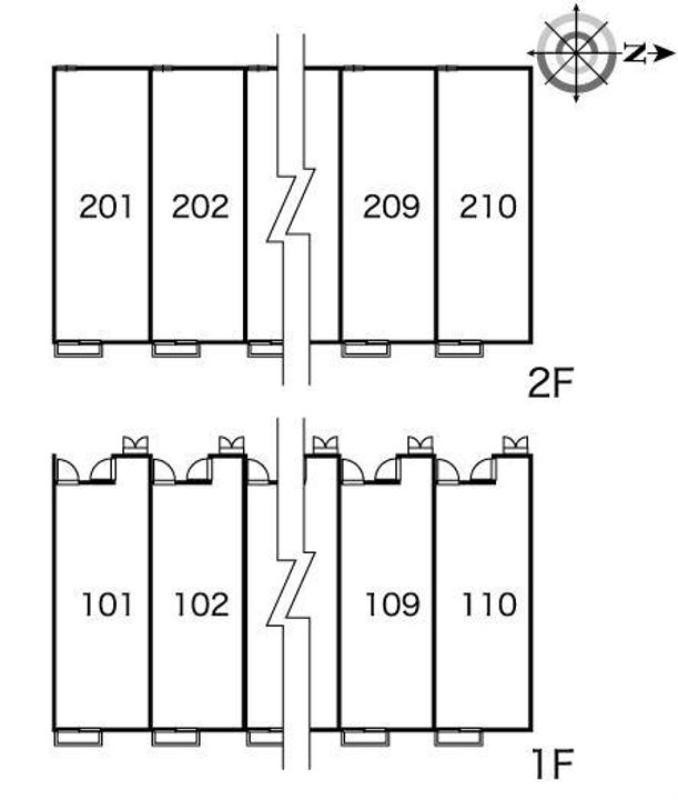 レオパレス太田荘105の内装