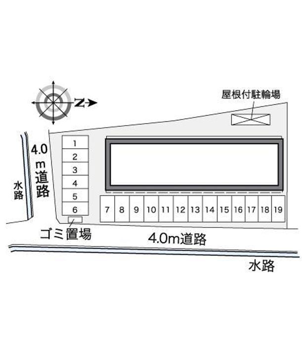 レオパレス太田荘105の内装