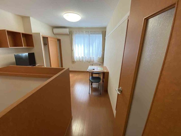 レオパレス太田壱番館206の居間