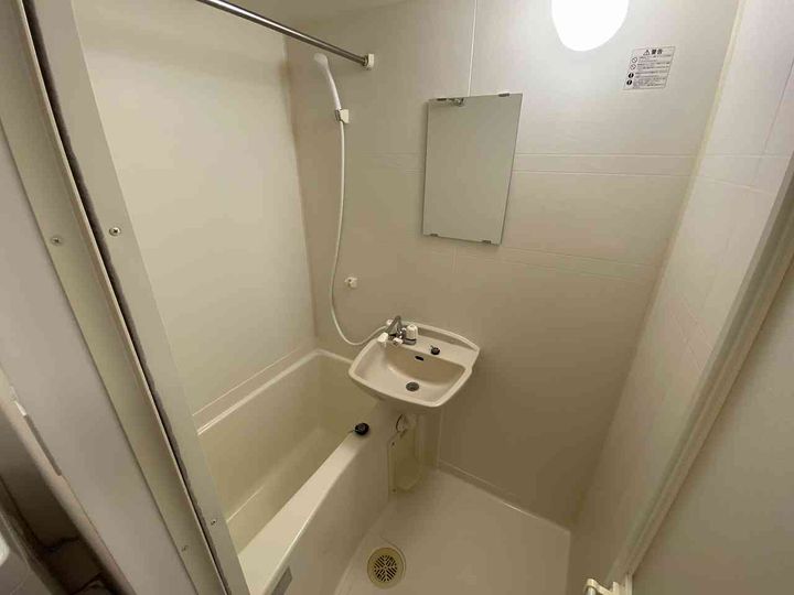 レオパレス太田壱番館206の風呂