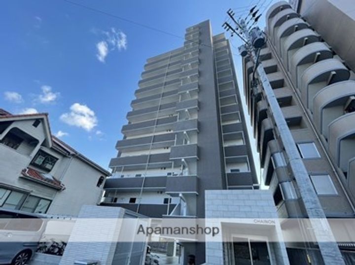 熊本県熊本市中央区内坪井町の賃貸マンションの外観