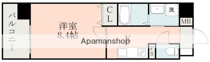 COLAS MIFUNE WESTの間取り