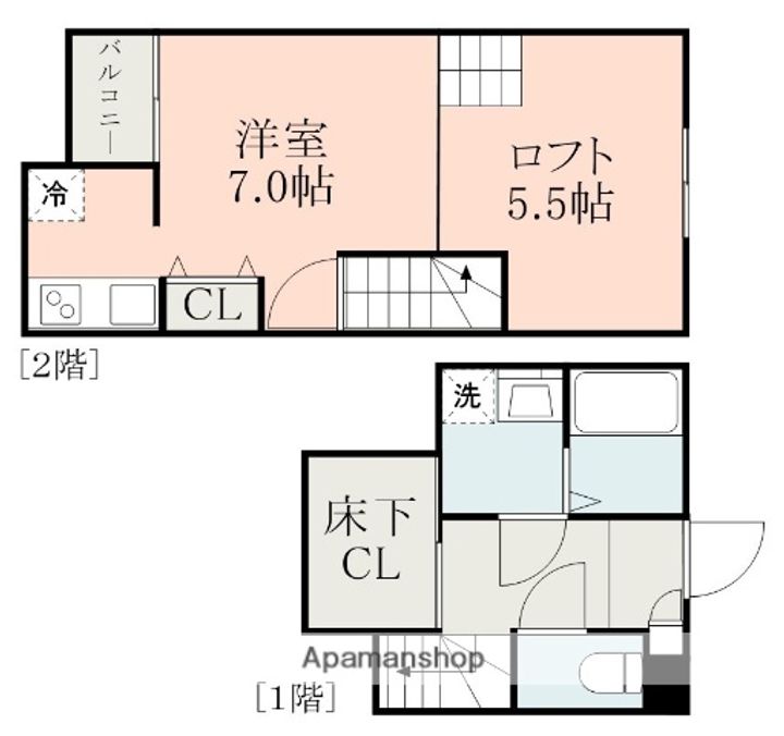 ADC琴平モデナの間取り