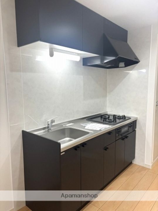 オレンジのキッチン