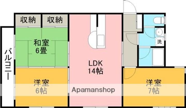 メッシーナ平成の間取り