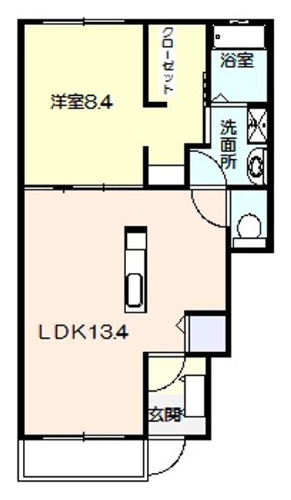 イースト ワン ハルズの間取り
