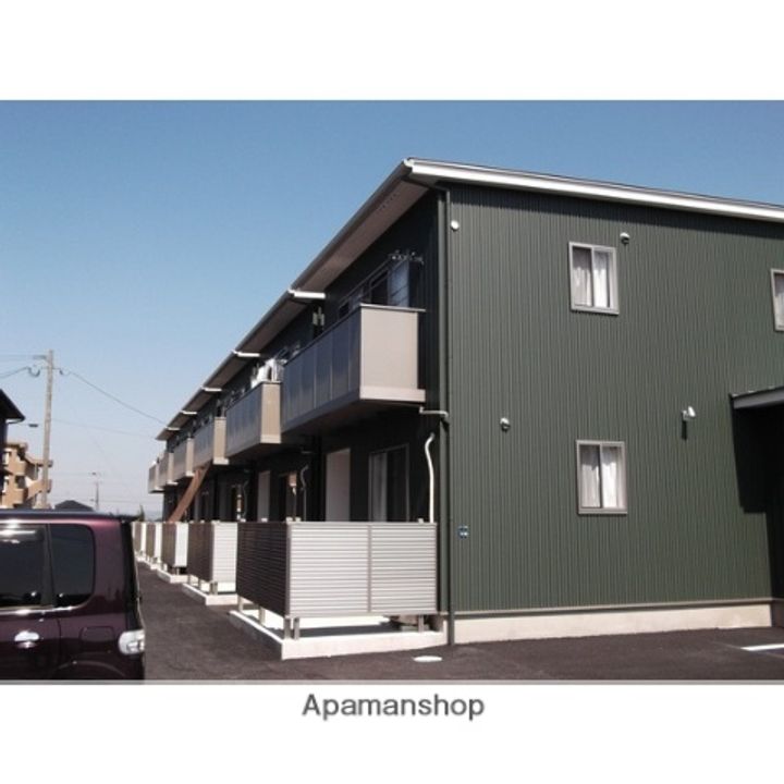 熊本県熊本市北区楡木3丁目の賃貸アパートの外観