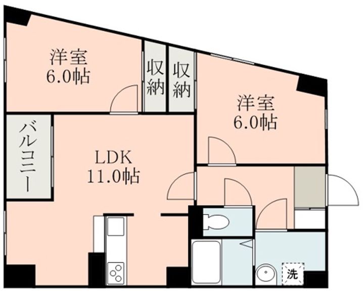 インディペンデントの間取り