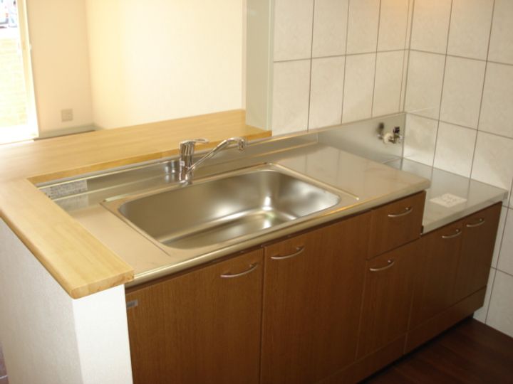 コンフォルト・パレスB棟のキッチン