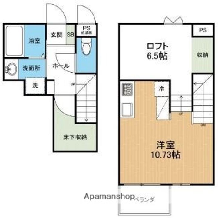 グランツ壺川の間取り
