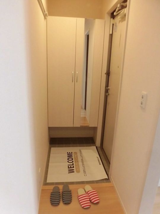 グレース ソシア B棟の玄関