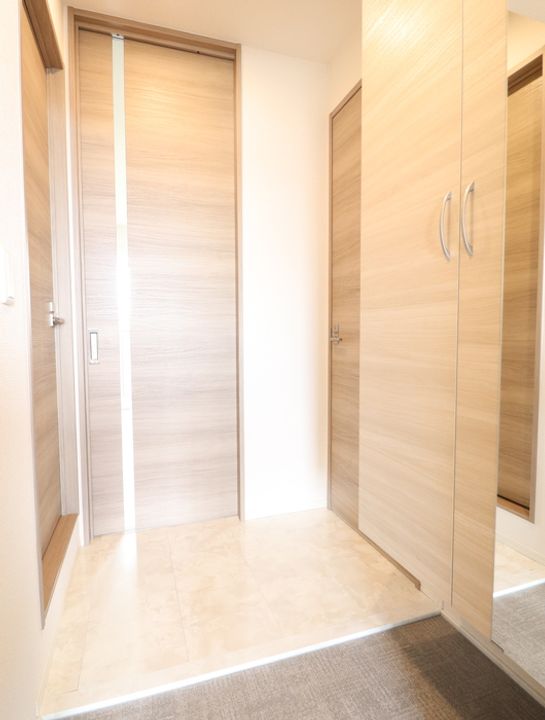 ミル・ルミエールⅡの玄関