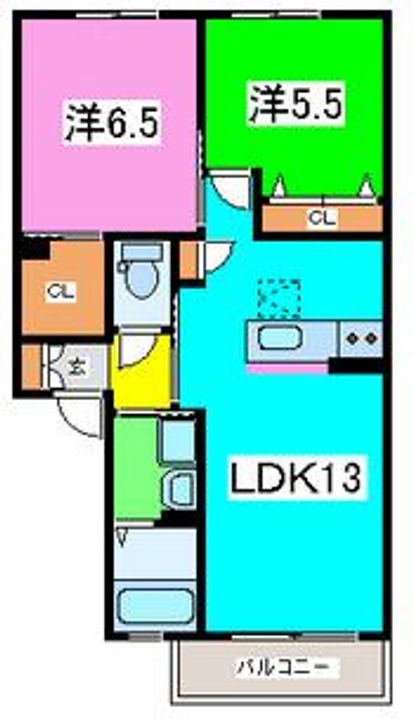 ドエルコートの間取り