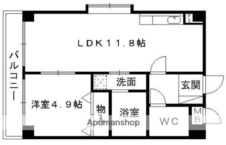 サンセール月出の間取り