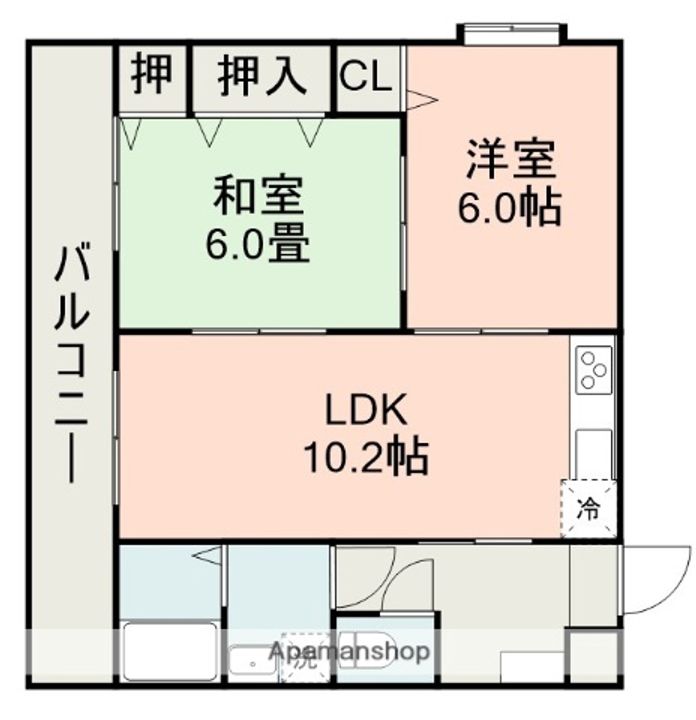 エトワールマンション三里木の間取り