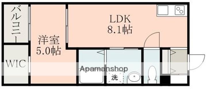 MAJOR大津駅前の間取り