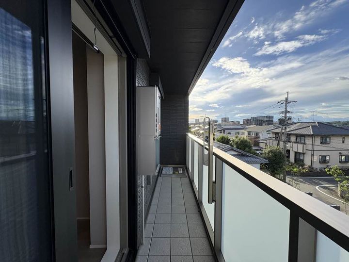 熊本県菊池郡菊陽町大字原水の賃貸マンションの内装
