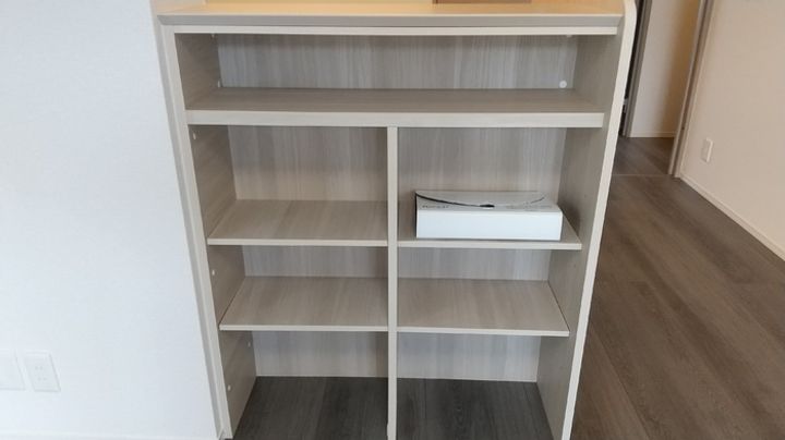 DーROOM隈府 A棟の内装