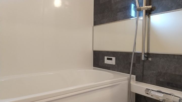 DーROOM隈府 A棟の風呂