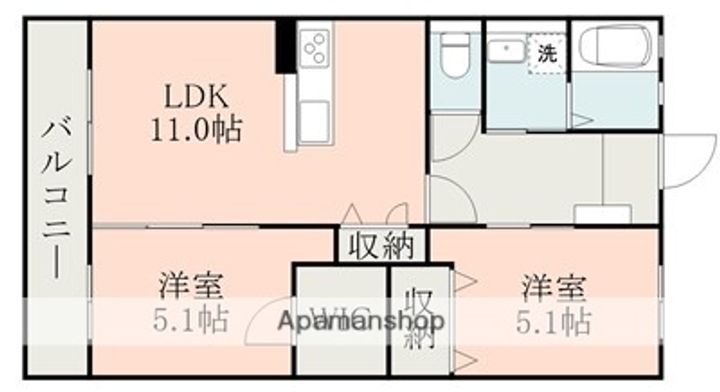 (セキスイ)RIZELL Bの間取り