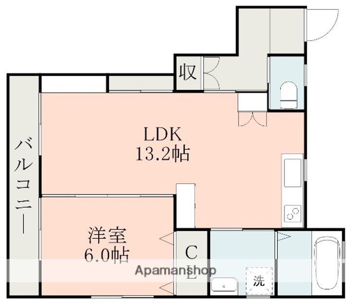 ゴンジーノの間取り