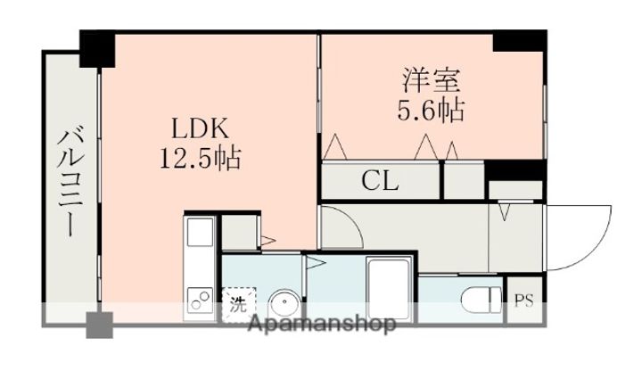 テクノマンション大津の間取り