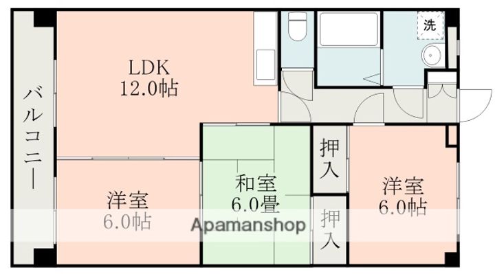 ファミーユ飛田の間取り