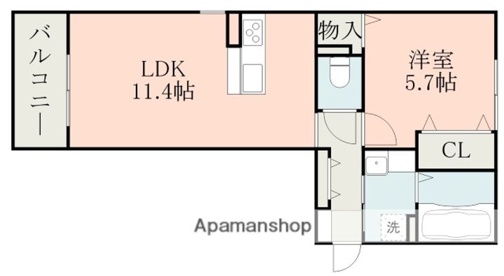 フェリオ・ウーノの間取り
