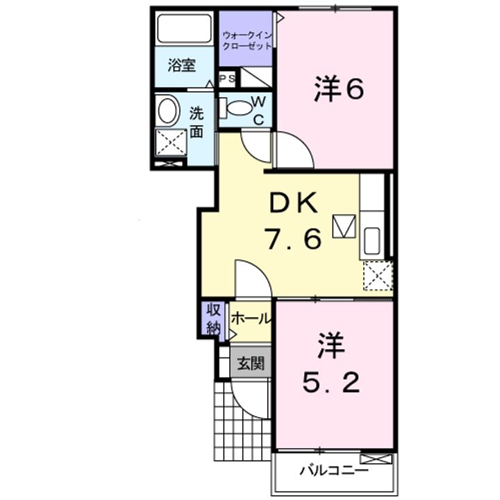 アイリスの間取り