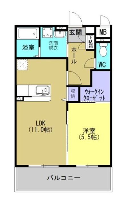 COCO KIKUCHIの間取り