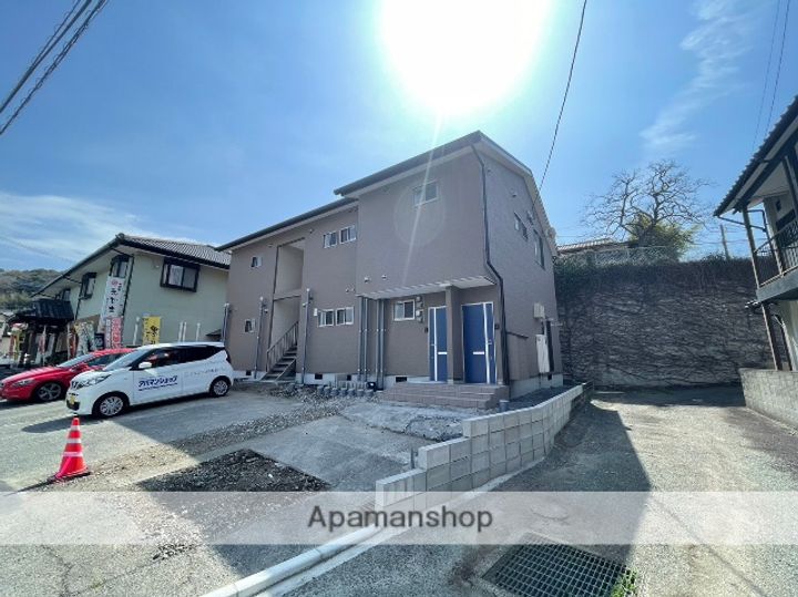 熊本県熊本市北区清水万石5丁目の賃貸アパートの外観