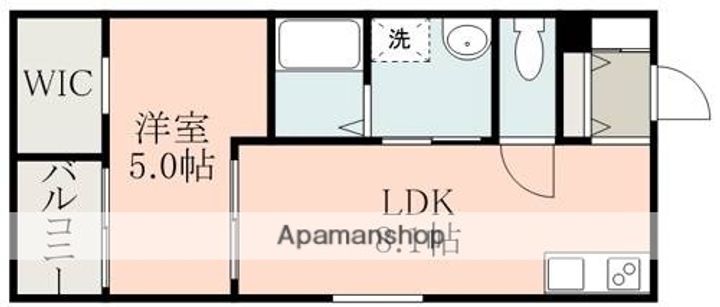 MAJOR大津駅前の間取り