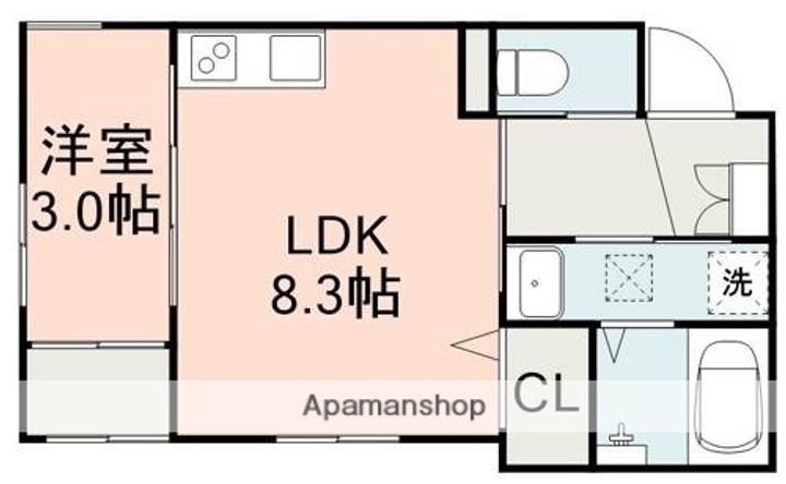 ラ・ポルテ光の森Ⅱの間取り