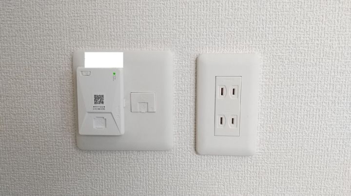 DーROOM隈府 A棟の内装